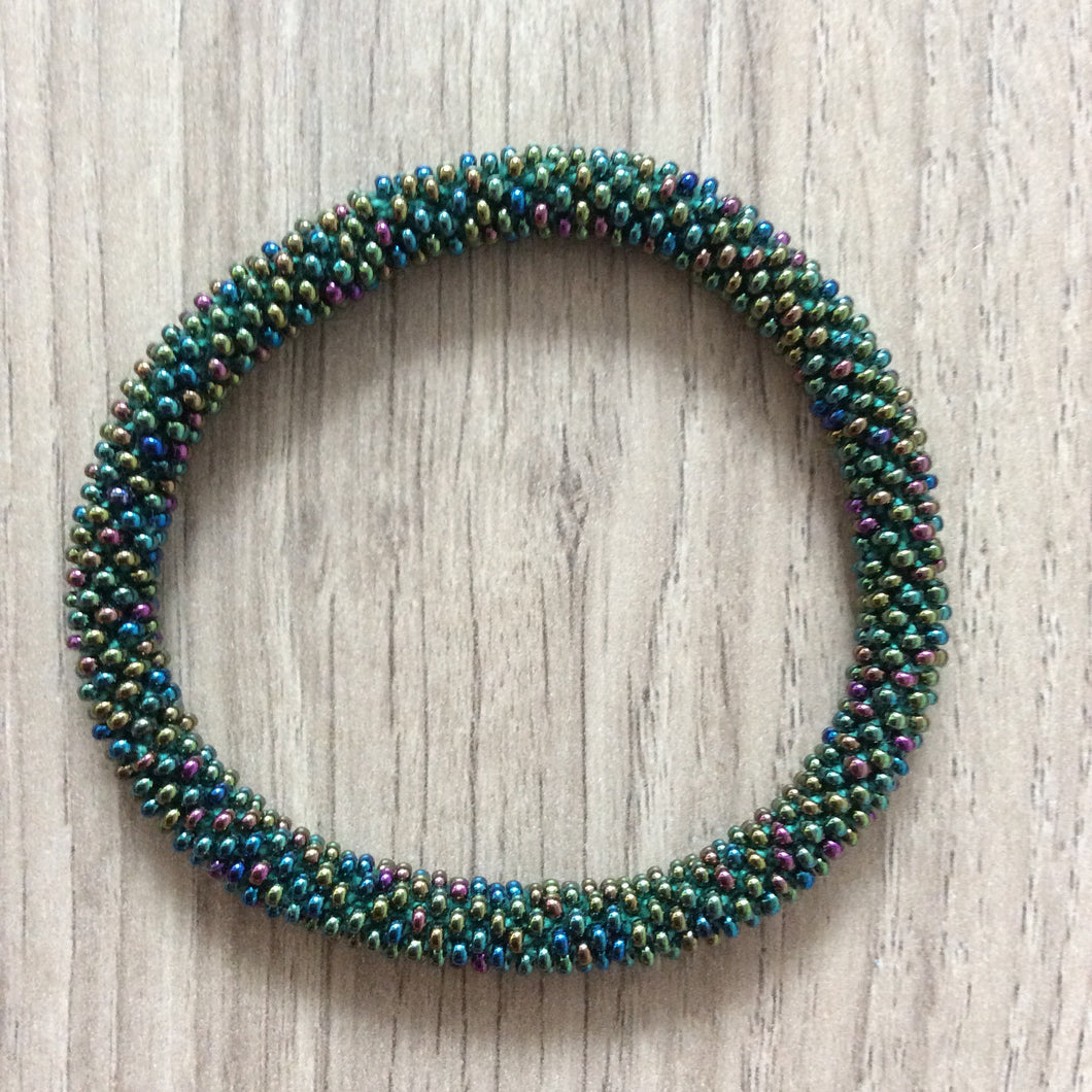 BOTTLE GREEN BRACELET