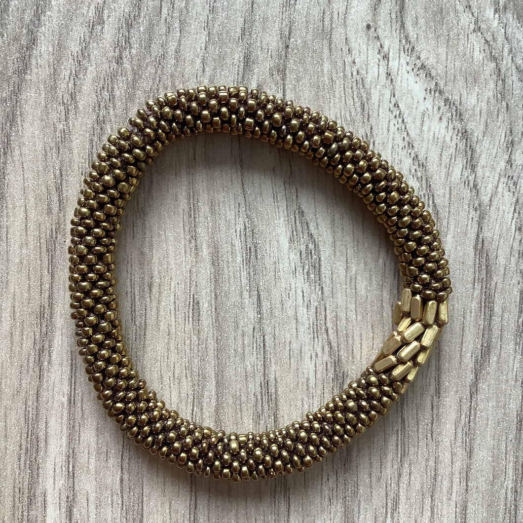 BRONZE PLATE BRACELET